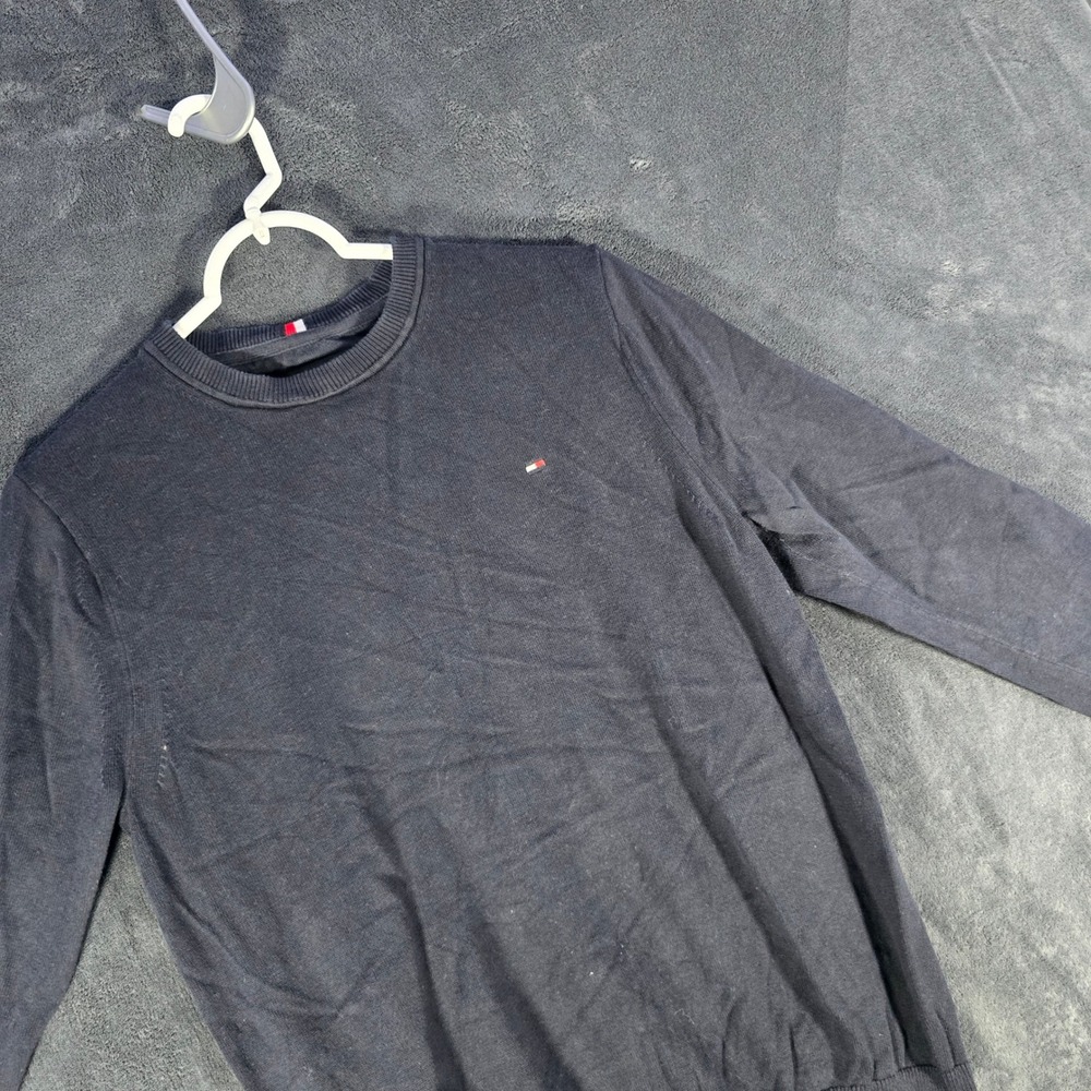 Tommy Hilfiger Sweater Cotton Blend‎ Long Sleeve Casual Mens Size S